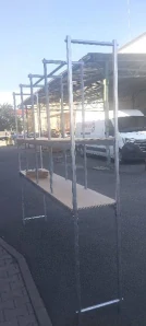 Regál 250x210x40s velkou únosností