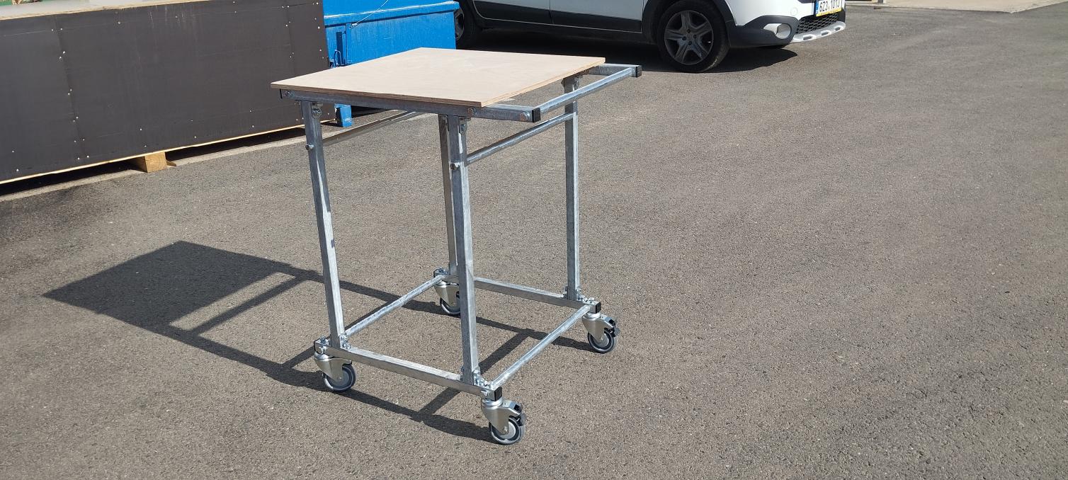 plošinový vozík 65x65x92 VL092065065